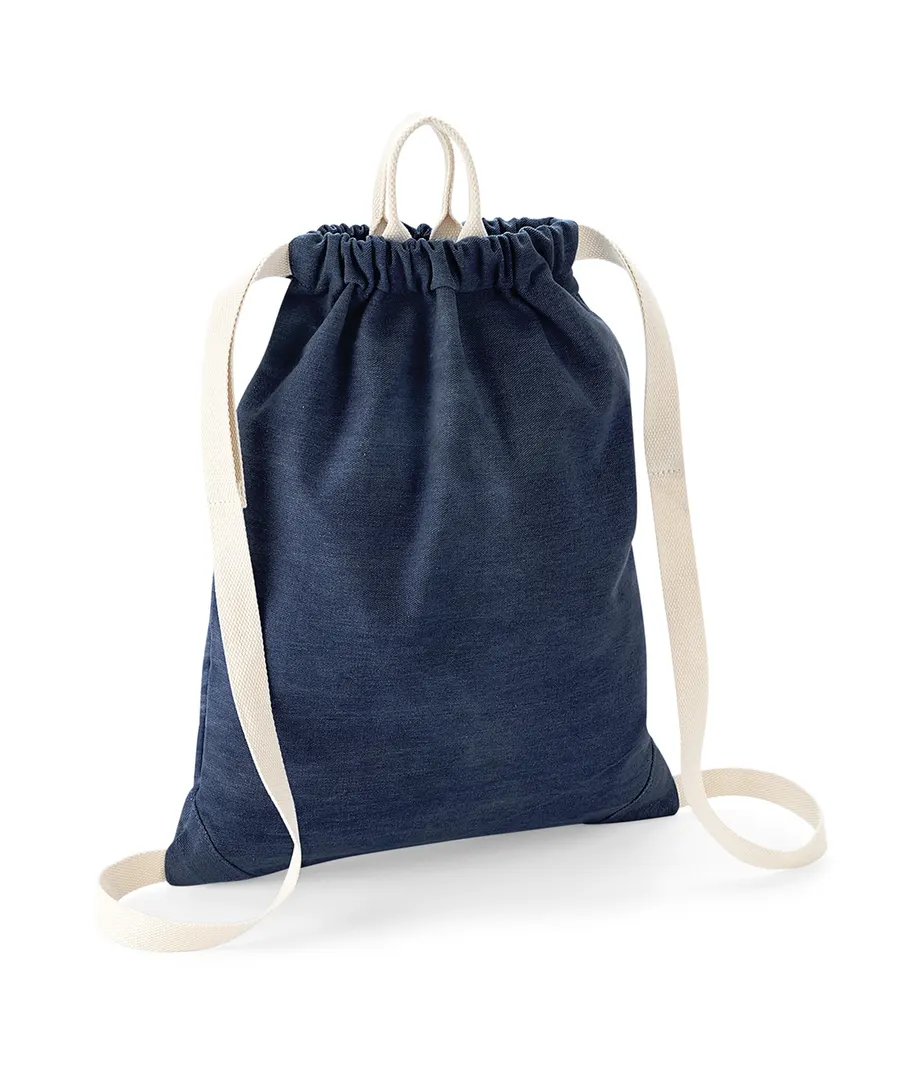 Denim gymsac – Denim Blue