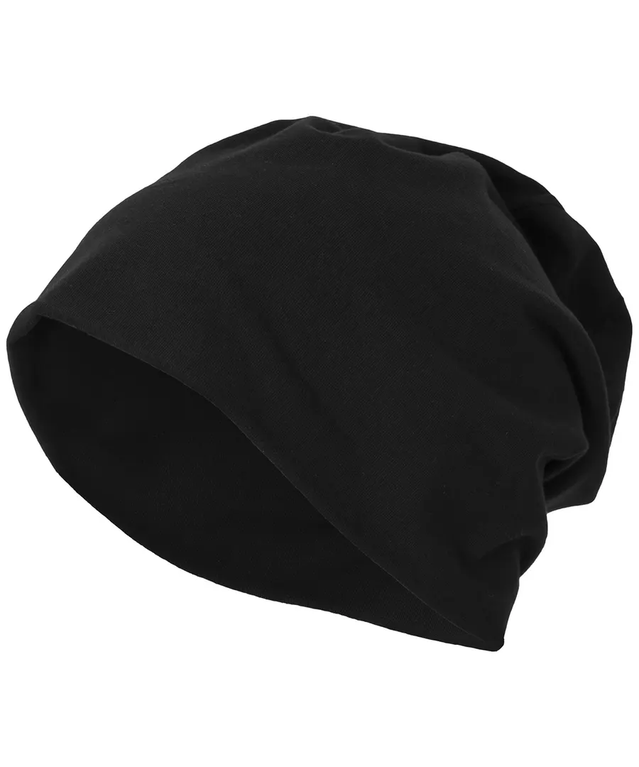 Jersey beanie – Black