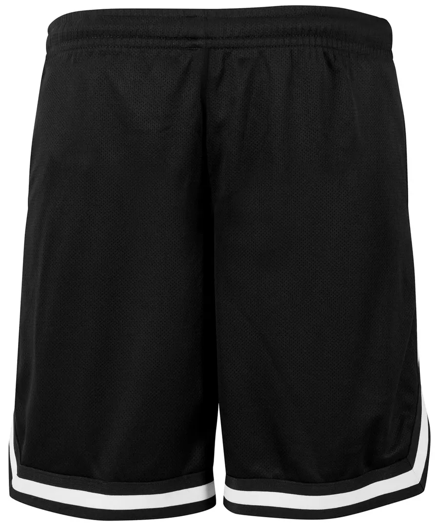 Two-tone mesh shorts – Black/Black/White