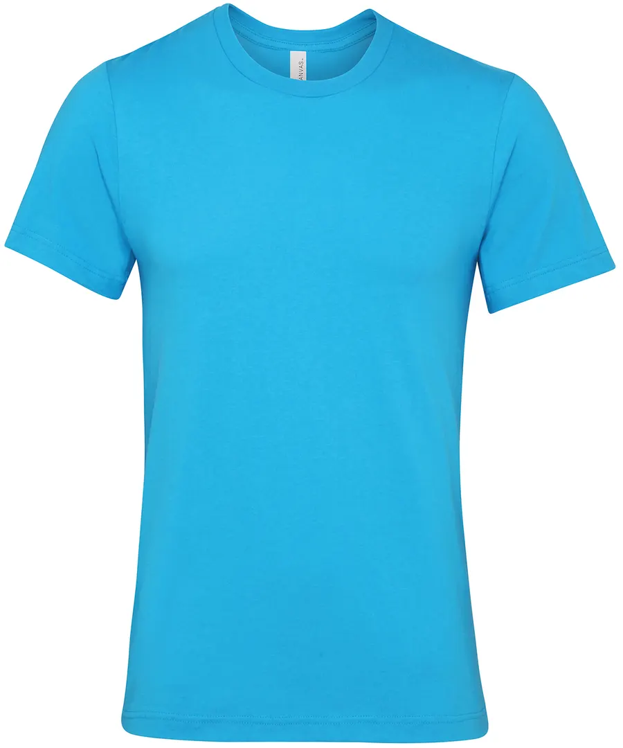 Unisex Jersey crew neck t-shirt – Aqua