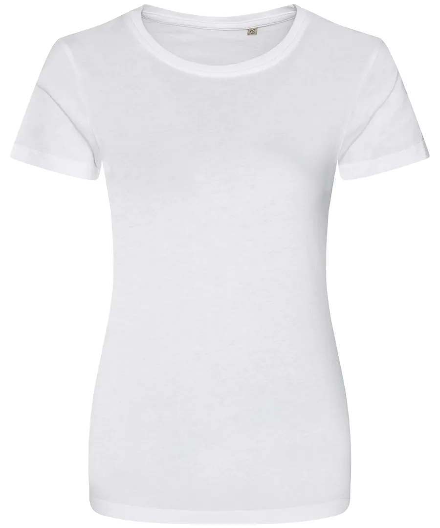 Women's Cascade organic tee – Arctic White