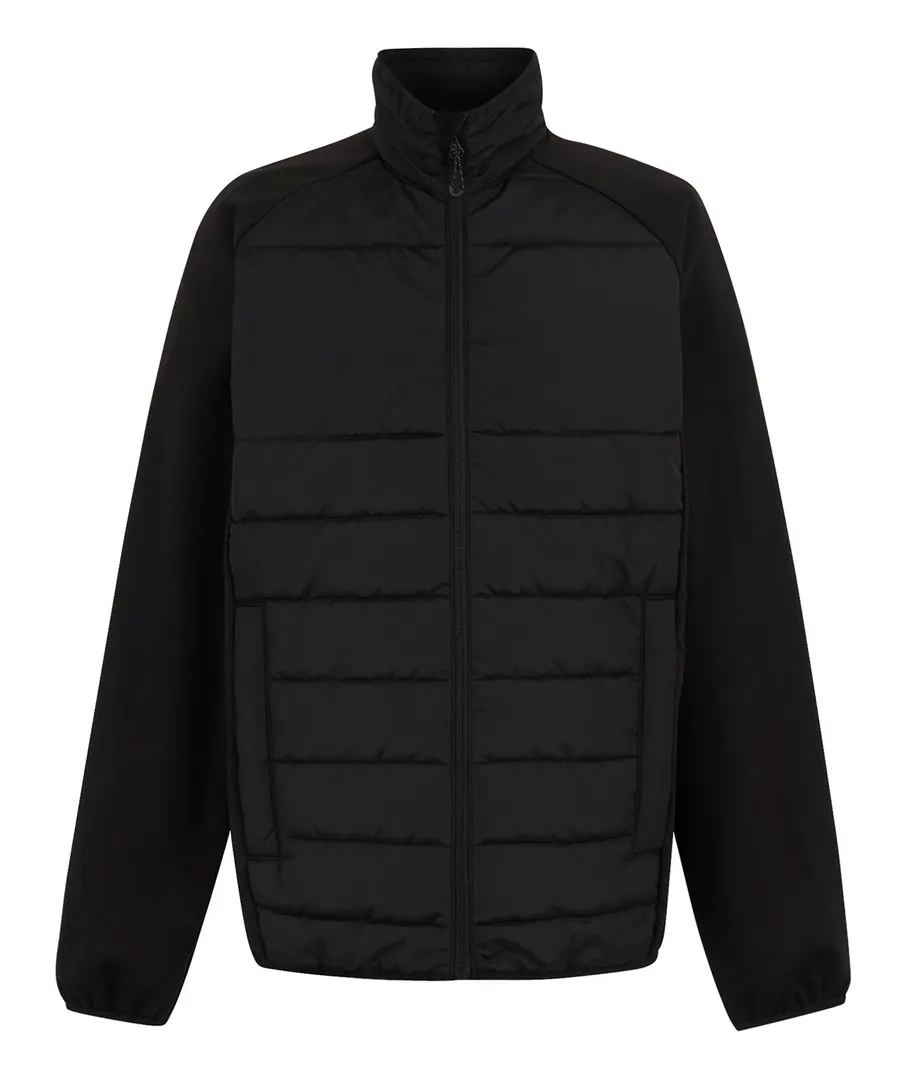 Essential hybrid jacket – Black