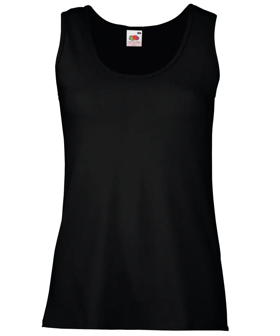 Women's valueweight vest – Black