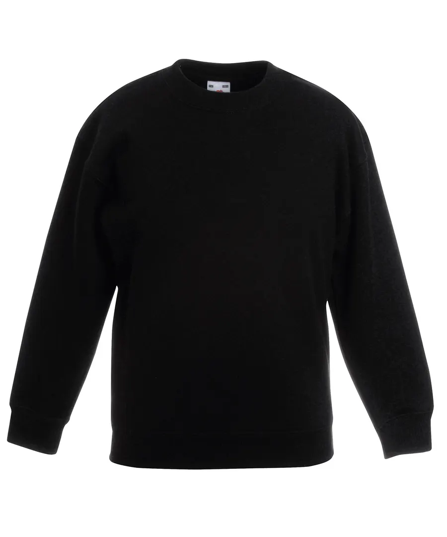 Kids classic set-in sweatshirt – Black