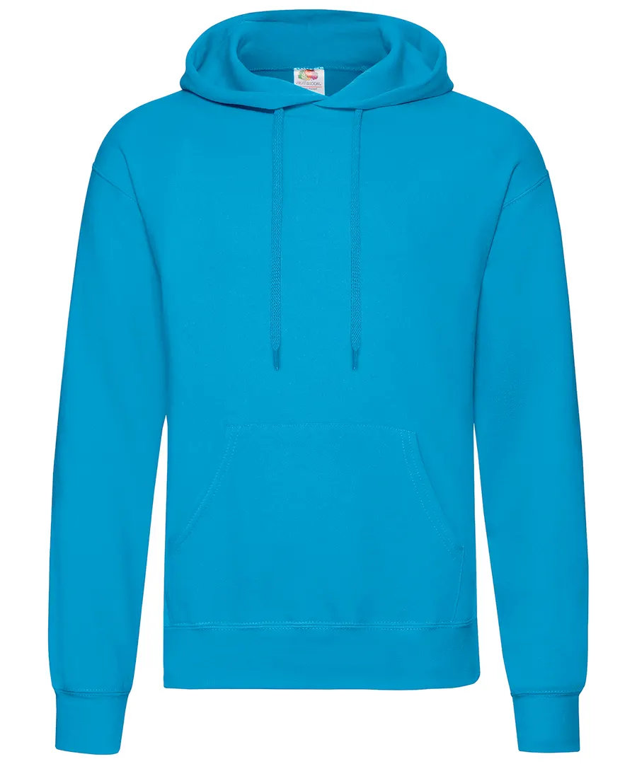 Classic 80/20 hooded sweatshirt – Azure Blue