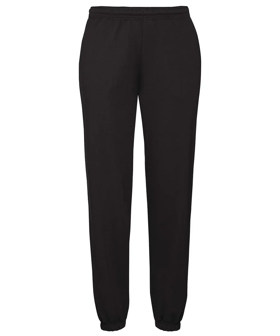 Classic 80/20 elasticated sweatpants – Black