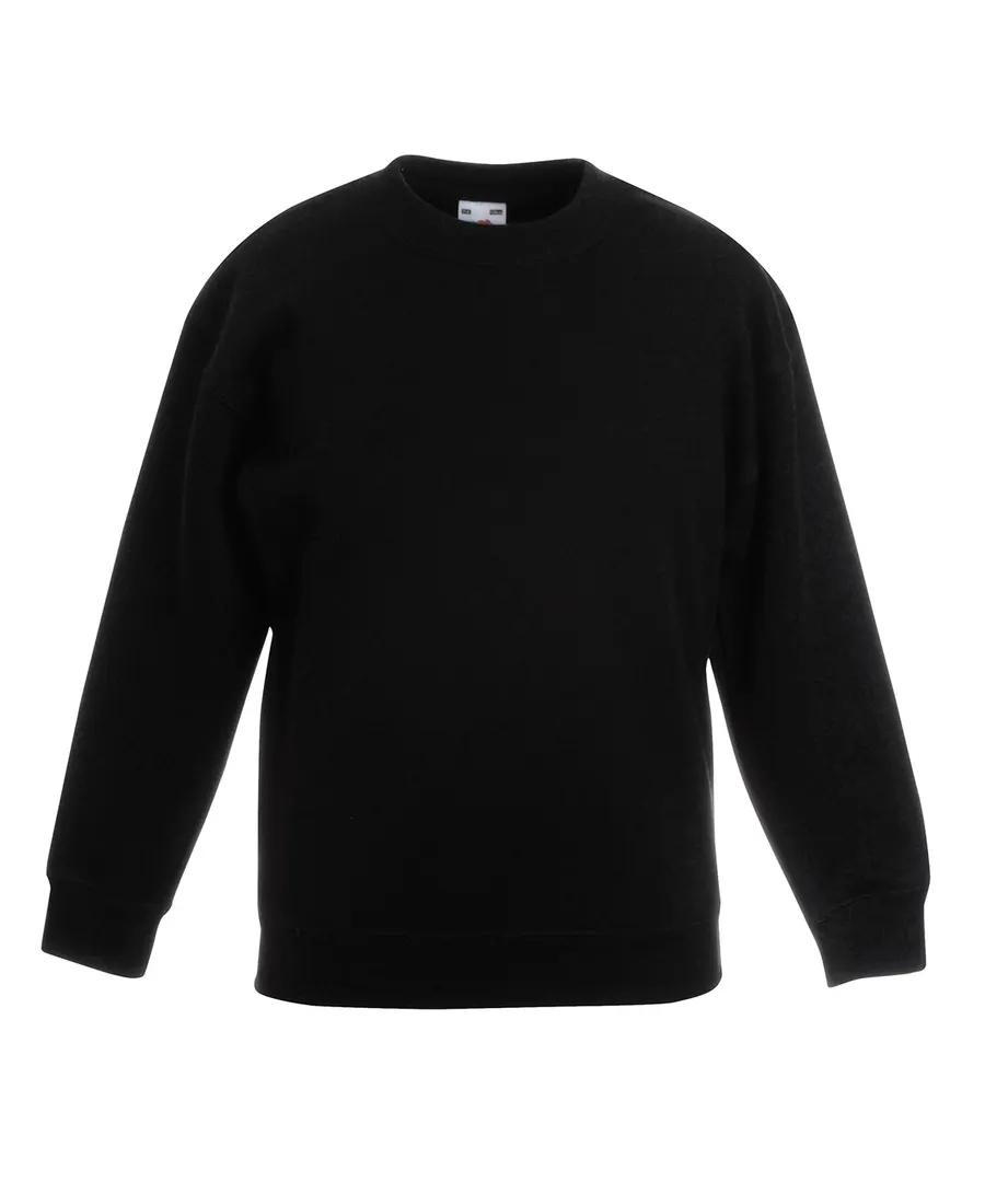 Kids premium set-in sweatshirt – Black