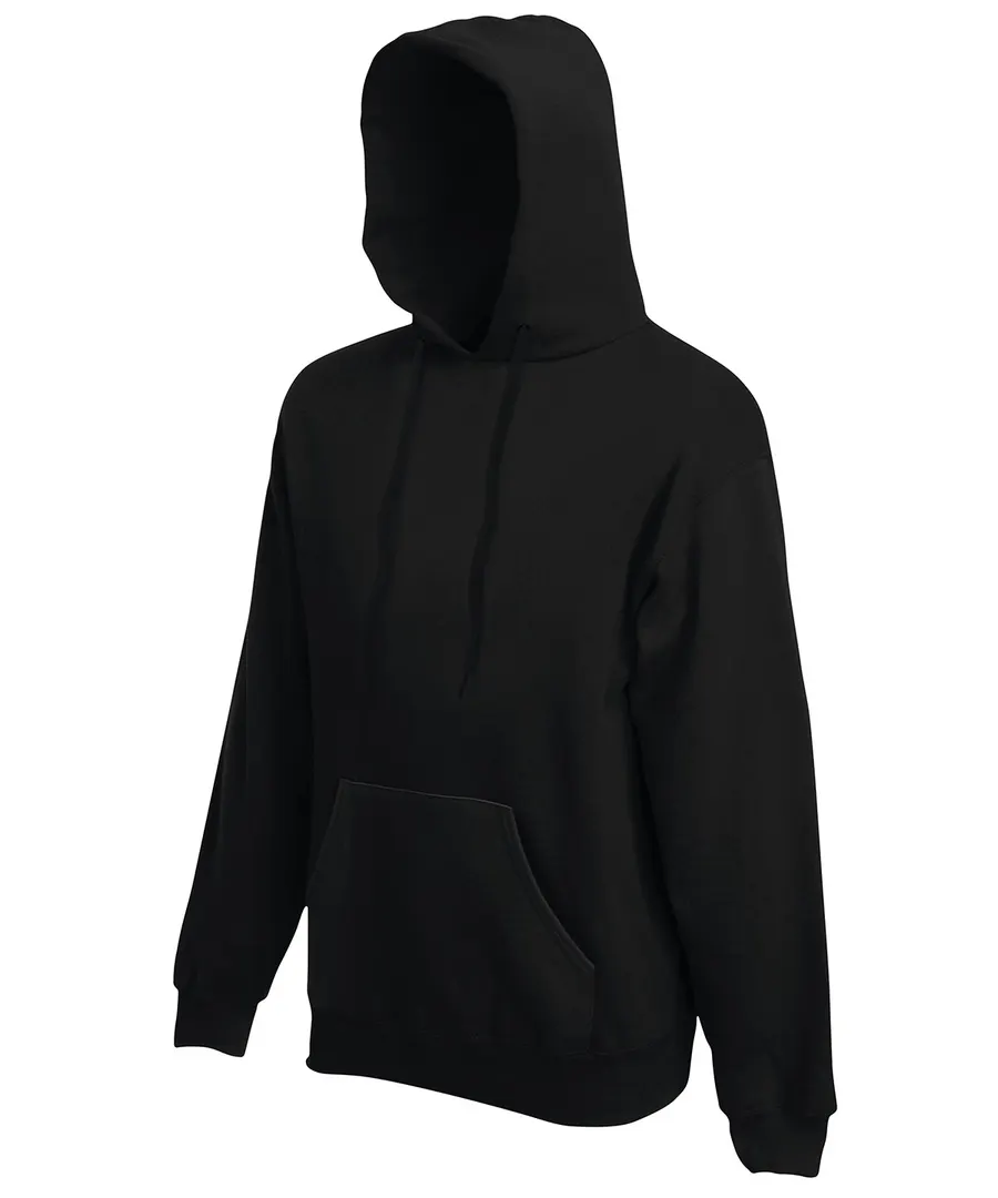 Premium 70/30 hooded sweatshirt – Black
