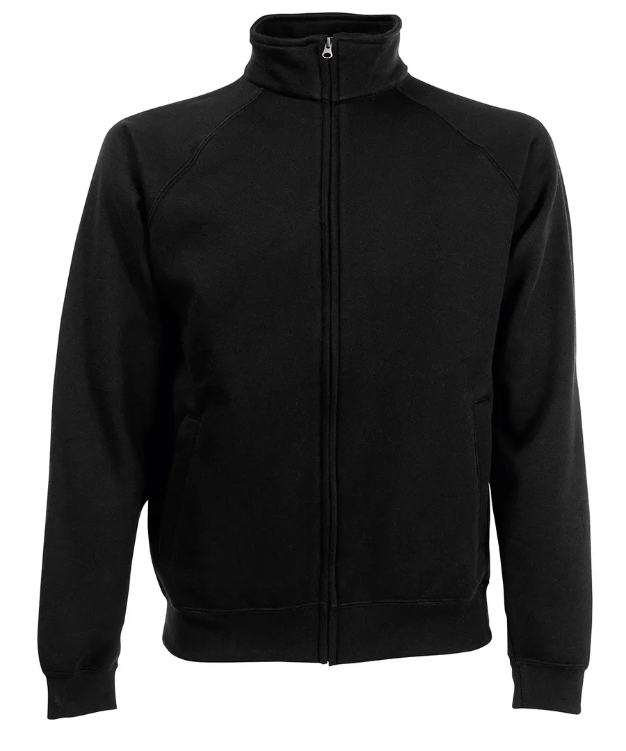 Premium 70/30 sweatshirt jacket – Black