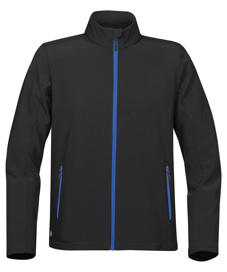 Orbiter softshell – Black/Azure