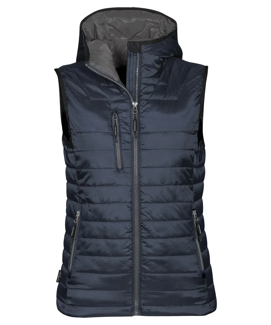 Women's Gravity thermal vest – Navy/Charcoal