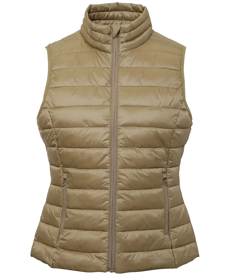 Women's terrain padded gilet – Khaki