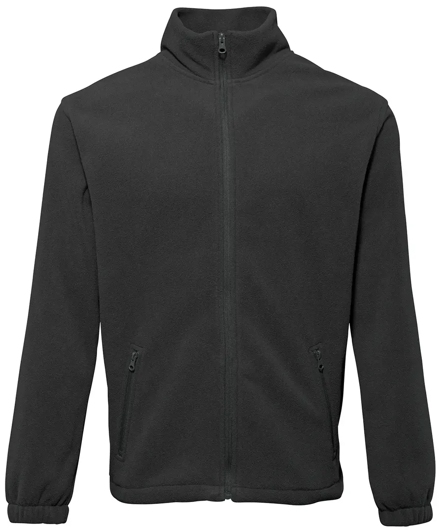 Full-zip fleece – Black