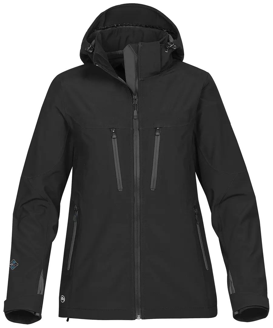Women's Patrol technical softshell jacket – Black/Carbon