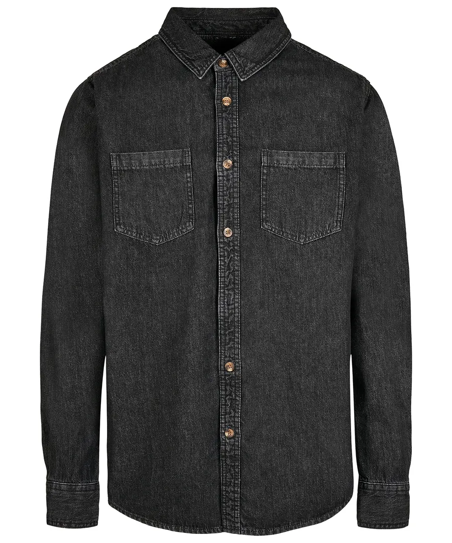 Denim shirt – Black Washed