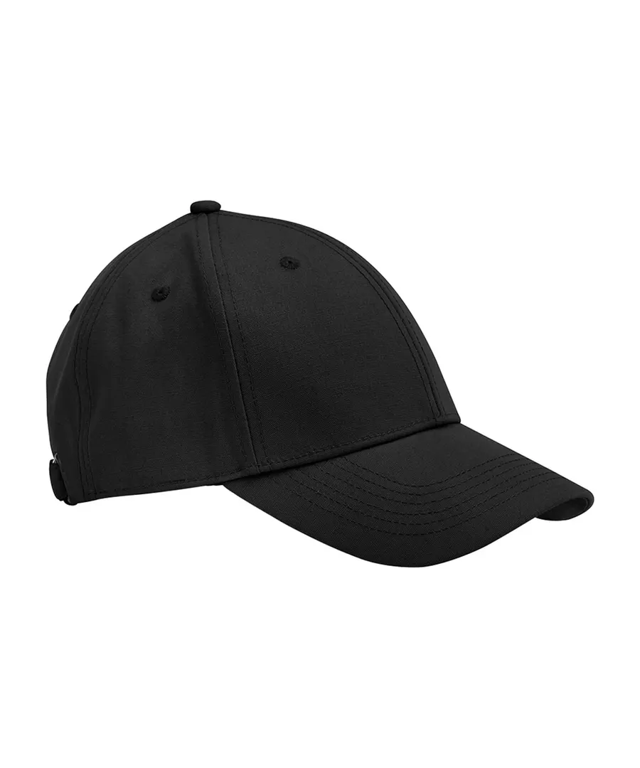 EarthAware® organic cotton canvas 6-panel cap – Black