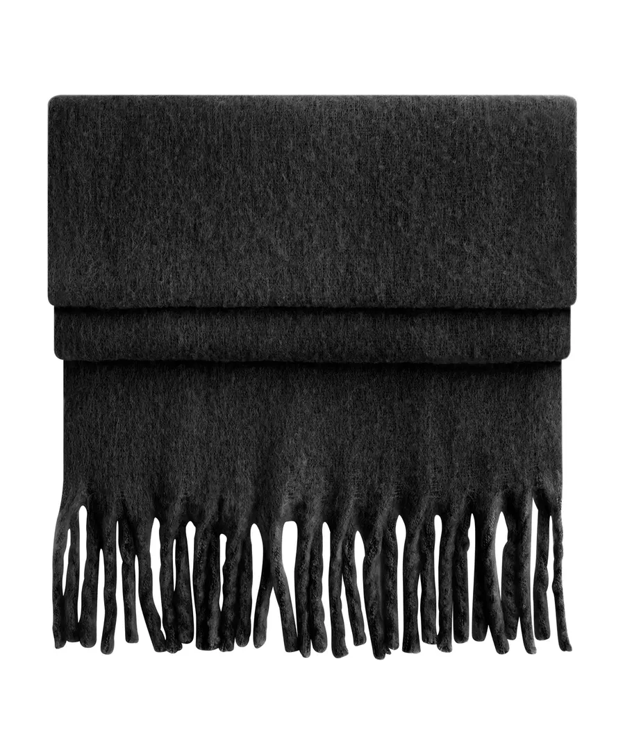 Fluffy scarf – Black