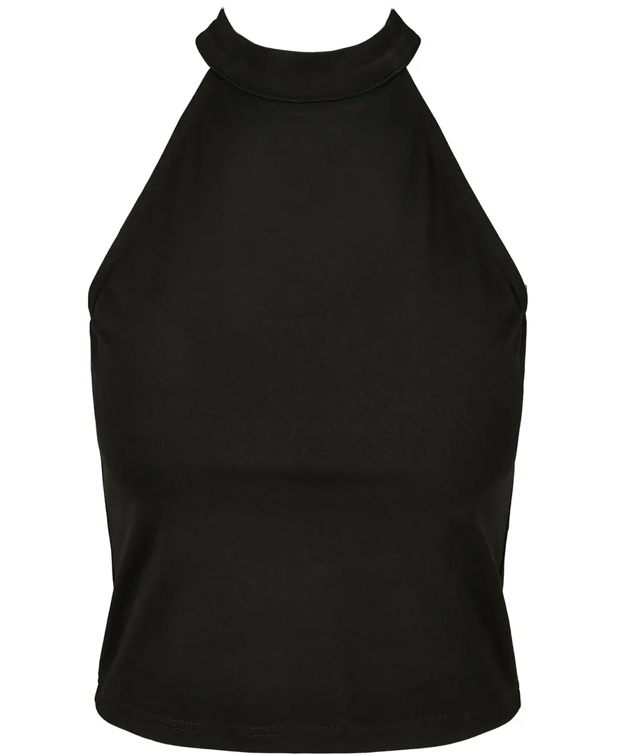 Women’s turtleneck short top – Black