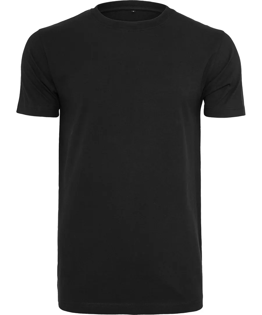 Organic t-shirt round neck – Black