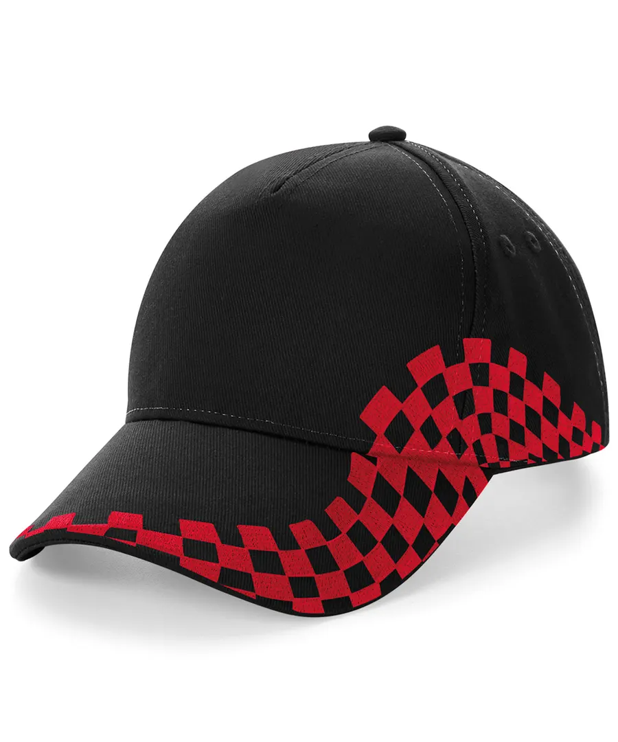 Grand Prix cap – Black/Classic Red