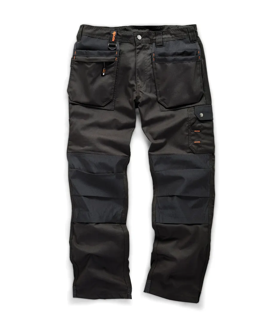 Worker plus trousers – Black