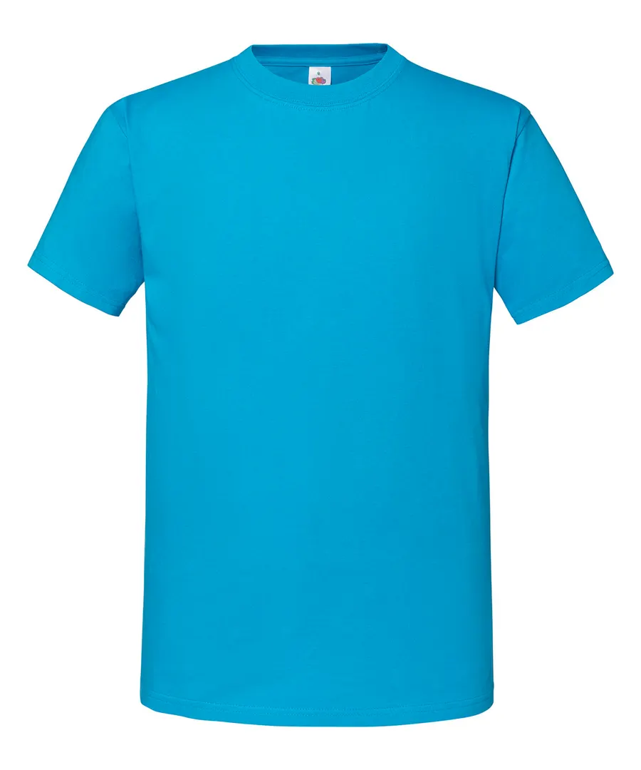 Iconic 195 ringspun premium T – Azure Blue