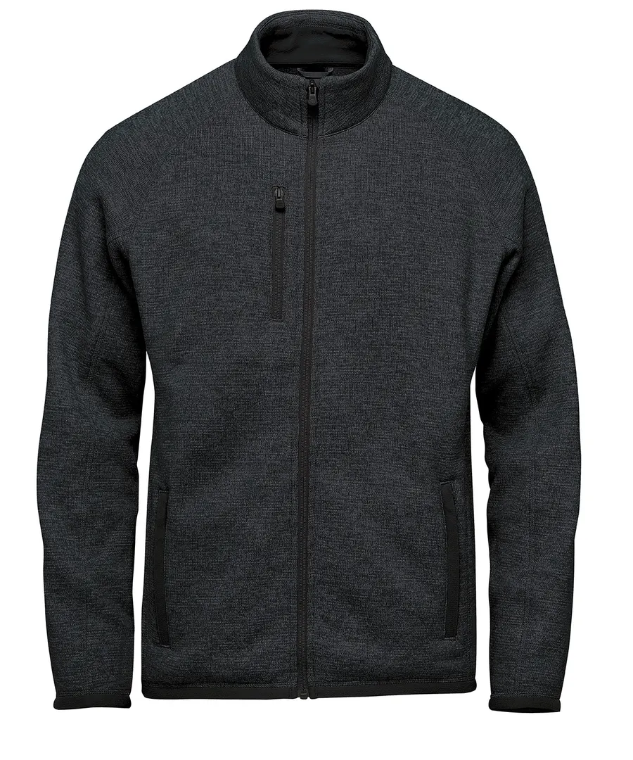 Avalante full-zip fleece jacket – Black Heather