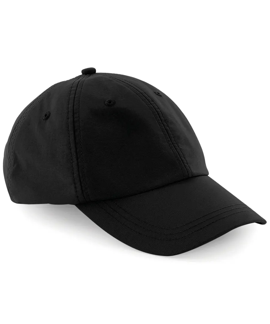 Outdoor 6-panel cap – Black