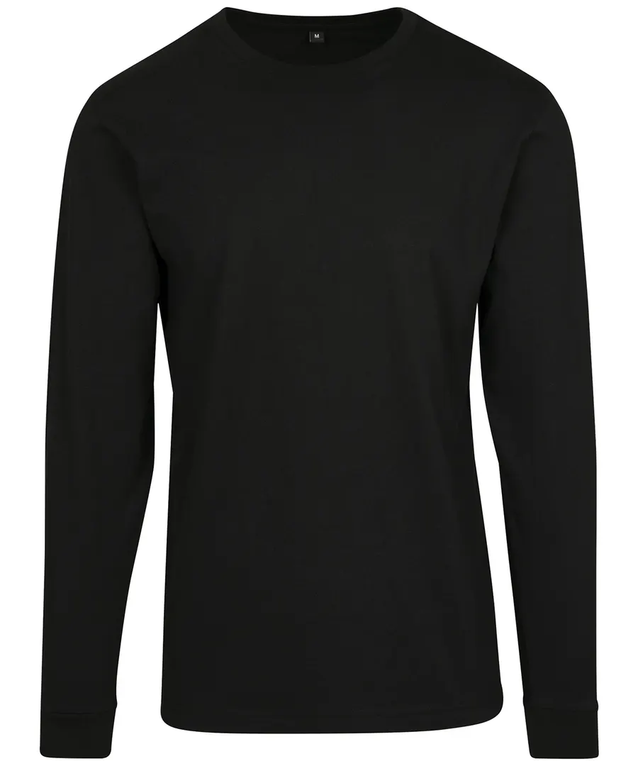 Long sleeve with cuff rib – Black