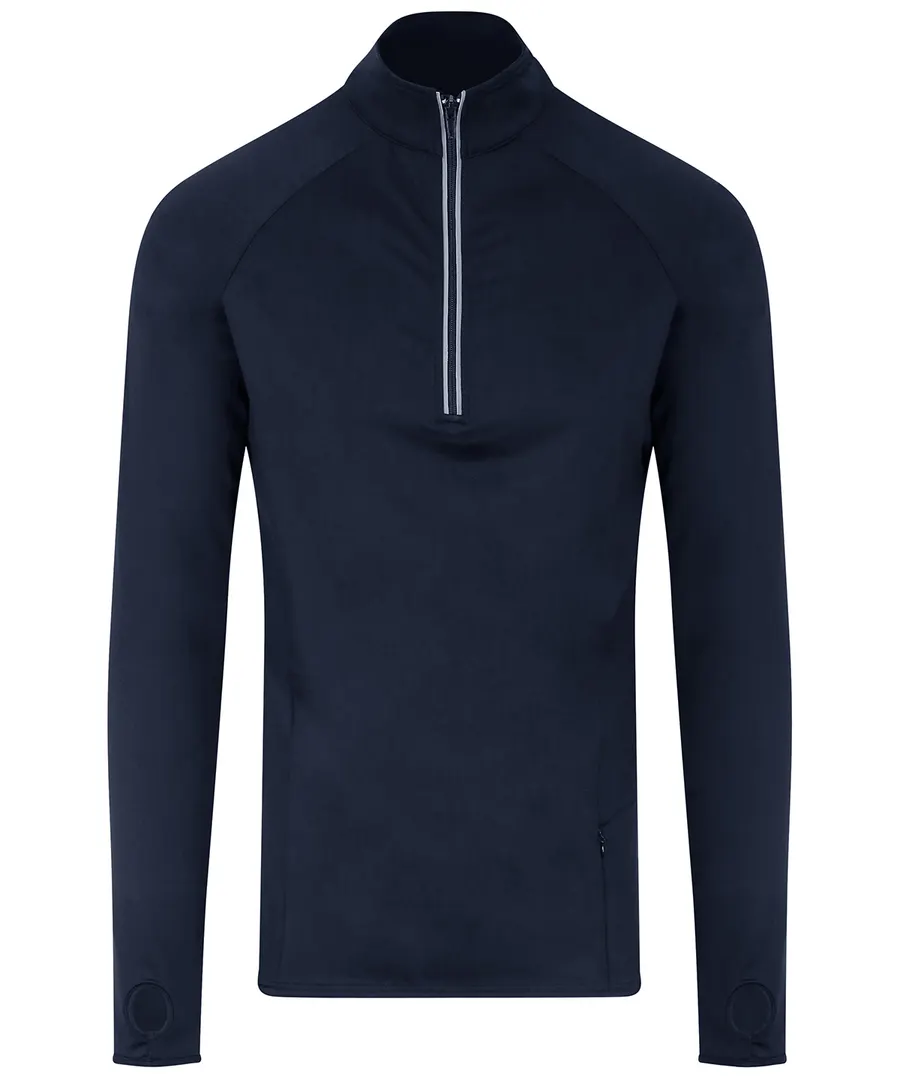 Cool Flex long half-zip top – French Navy