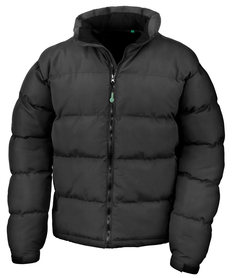 Holkham down-feel jacket – Black