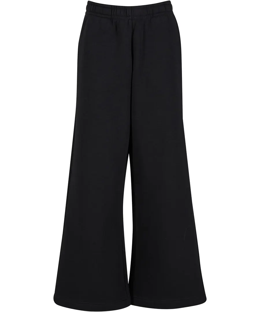 Women’s wide-leg sweatpants – Black