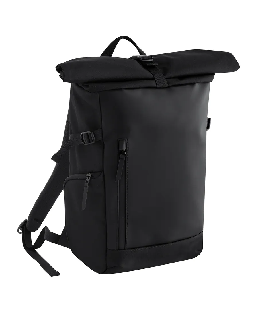 Zürich roll-top backpack – Black