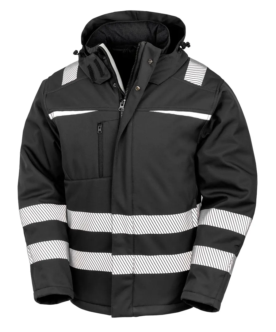 Dynamic softshell coat – Black