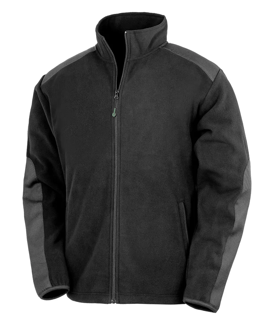 Work-Guard recycled heavy duty microfleece – Black
