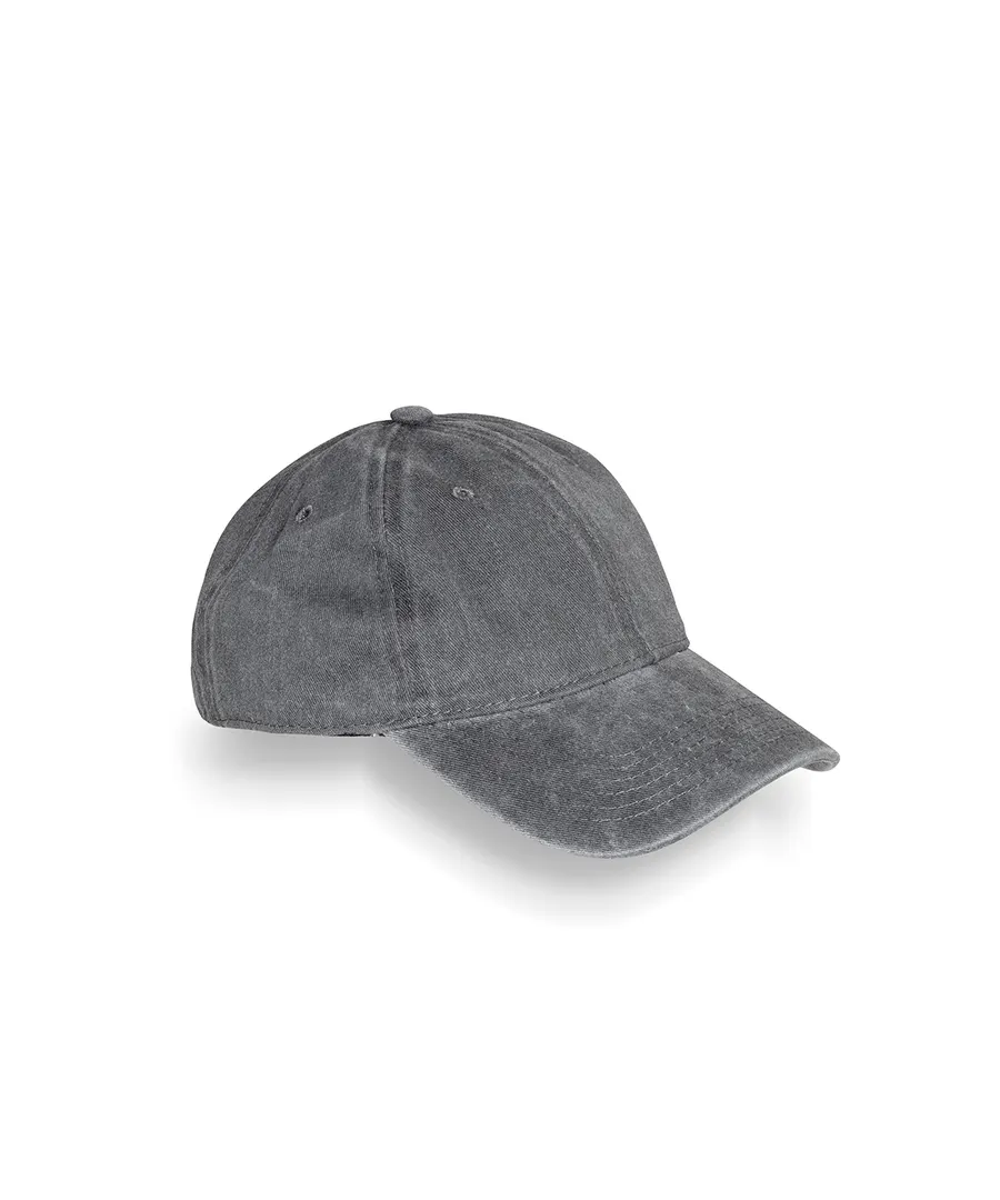 Core pure cotton vintage cap – Vintage Black