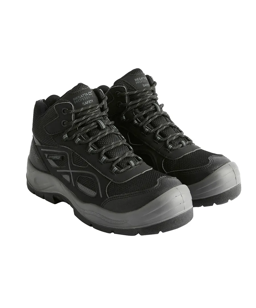 Limestone S6 waterproof boots – Black/Granite