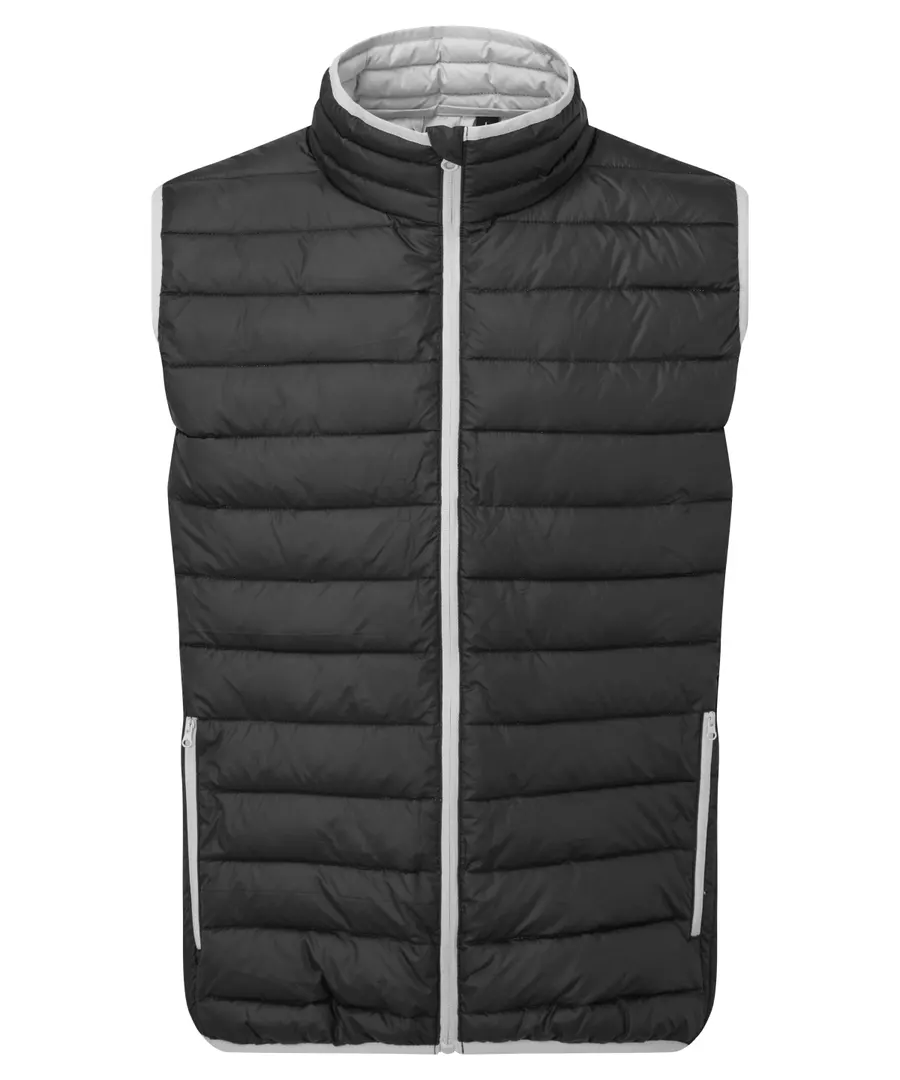 Traverse padded gilet – Black/Light Grey