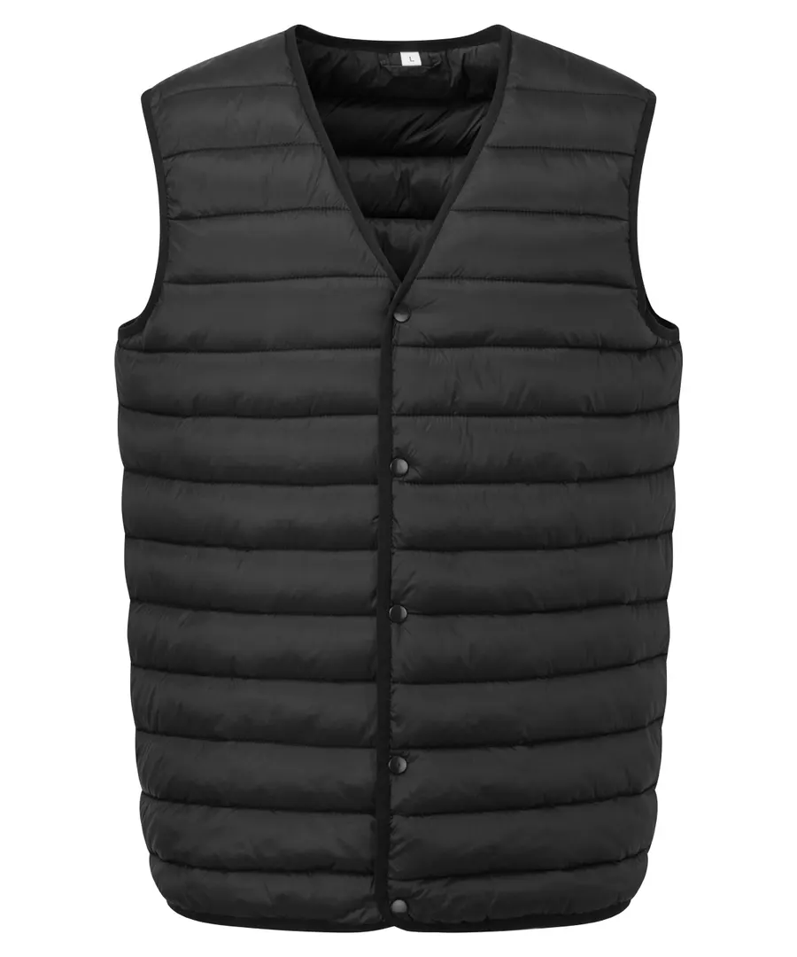 Padded gilet vest – Black
