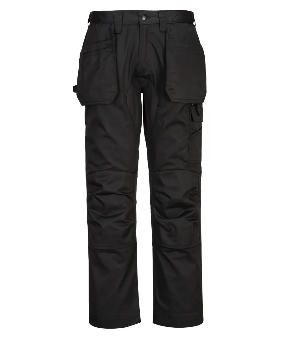 WX2 stretch holster trousers (CD883) slim fit – Black