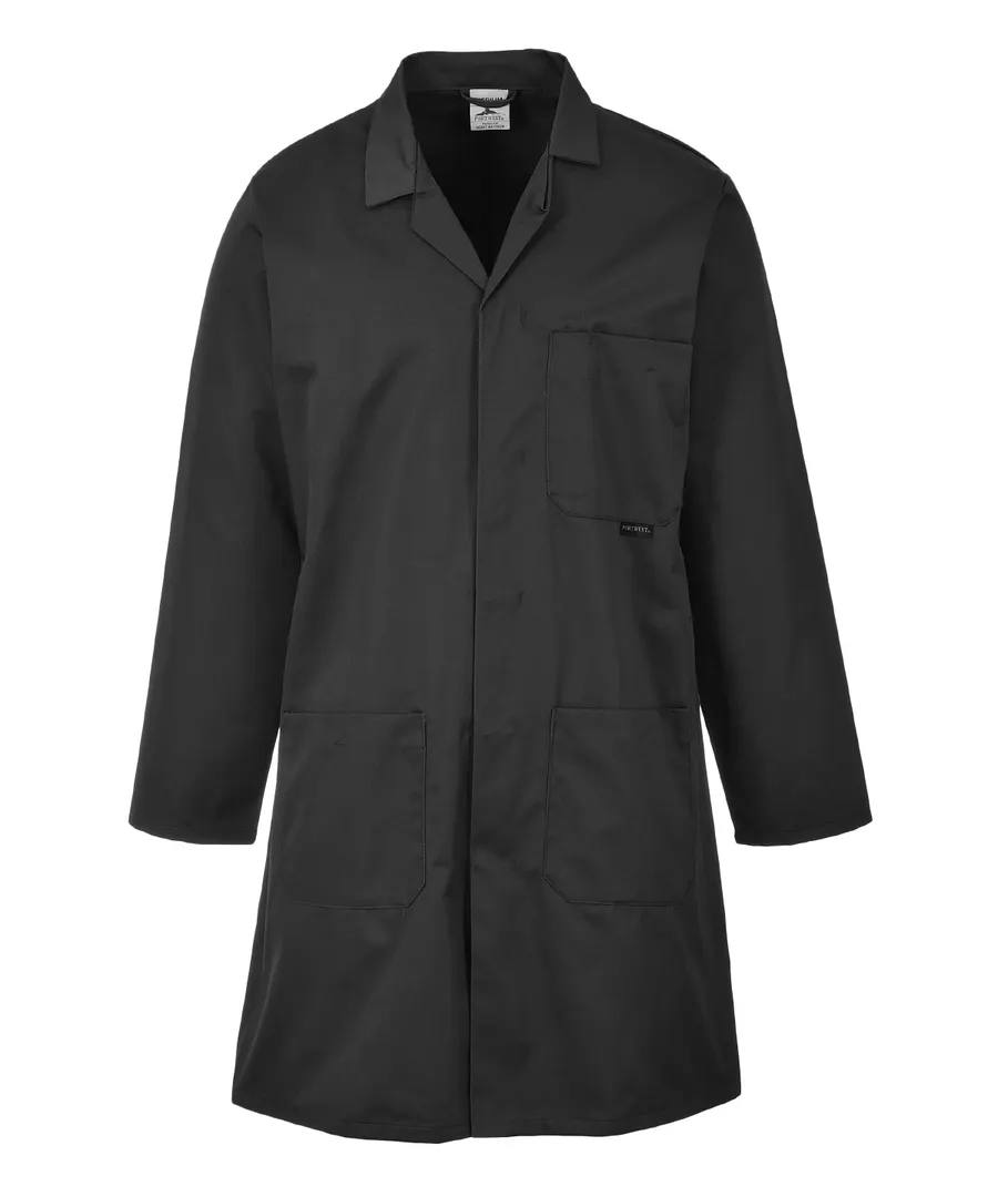 Lab coat (2852) – Black