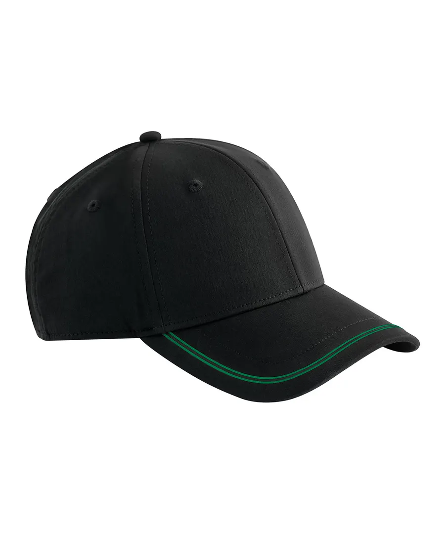 Match day cap – Black/Kelly Green