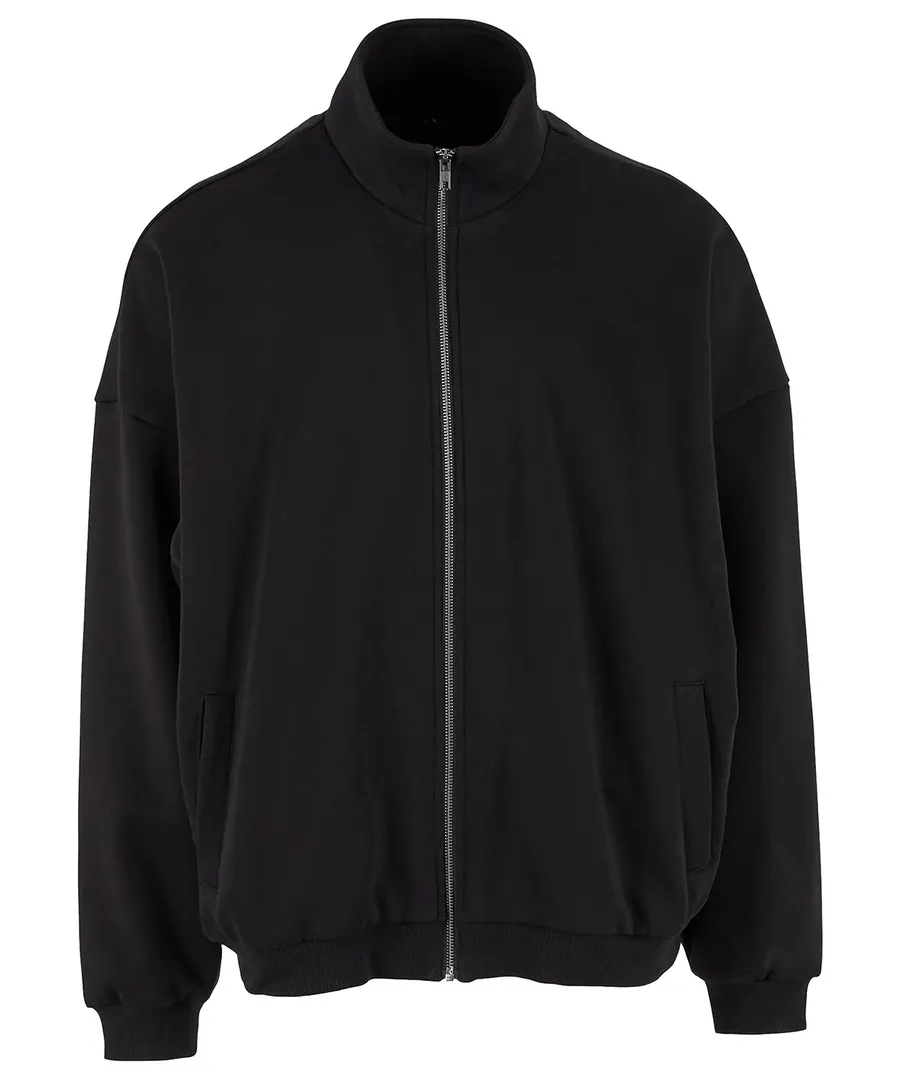 Oversized zip jacket – Black