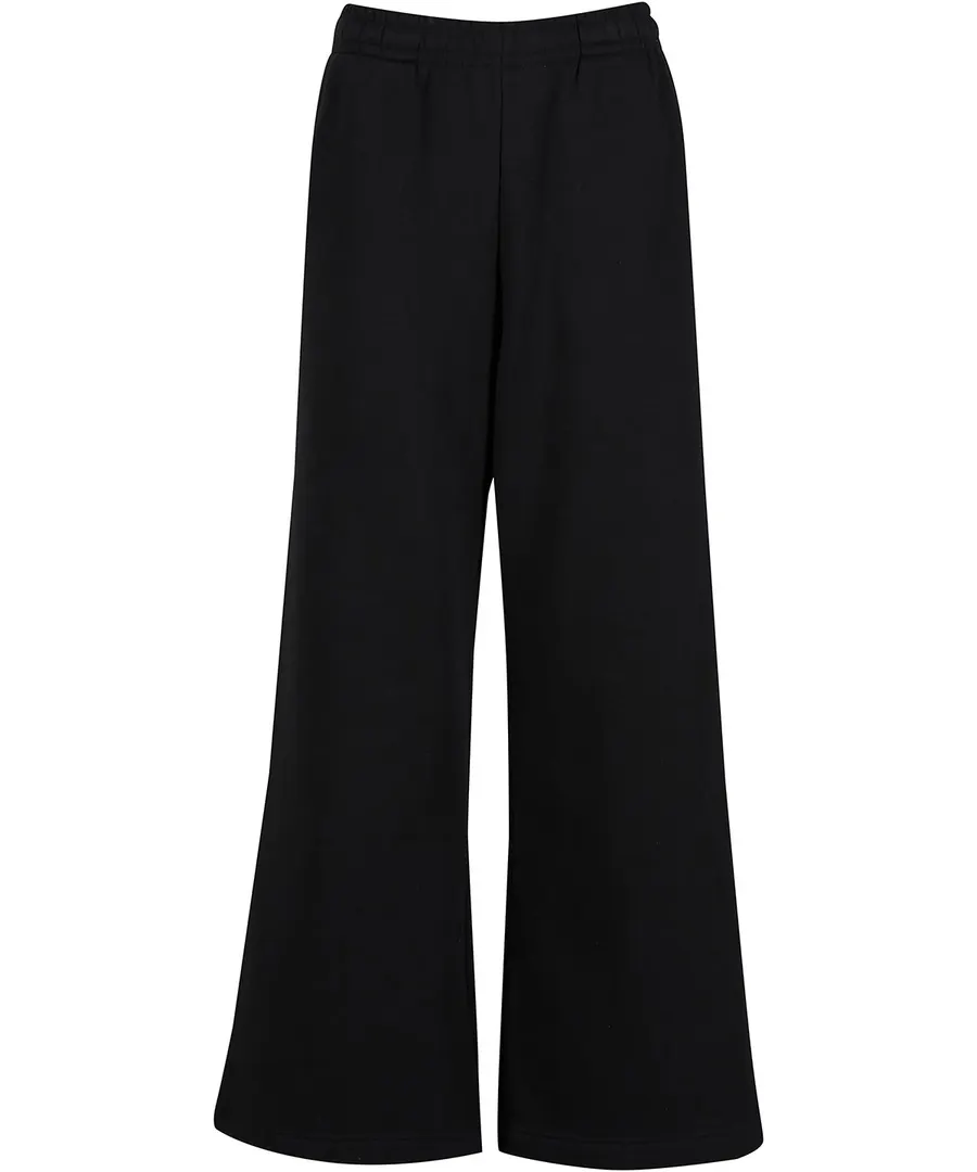 Women’s wide-leg sweatpants – Black
