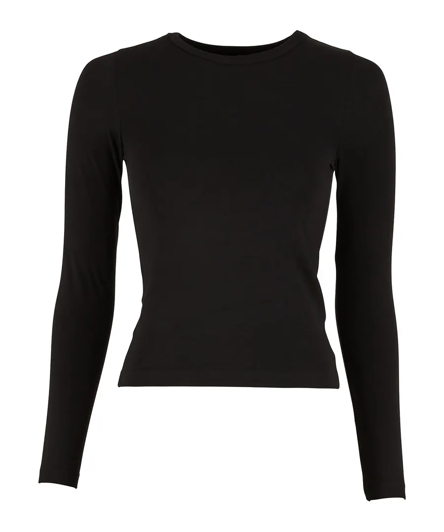 Women’s ultra slim long sleeve – Black