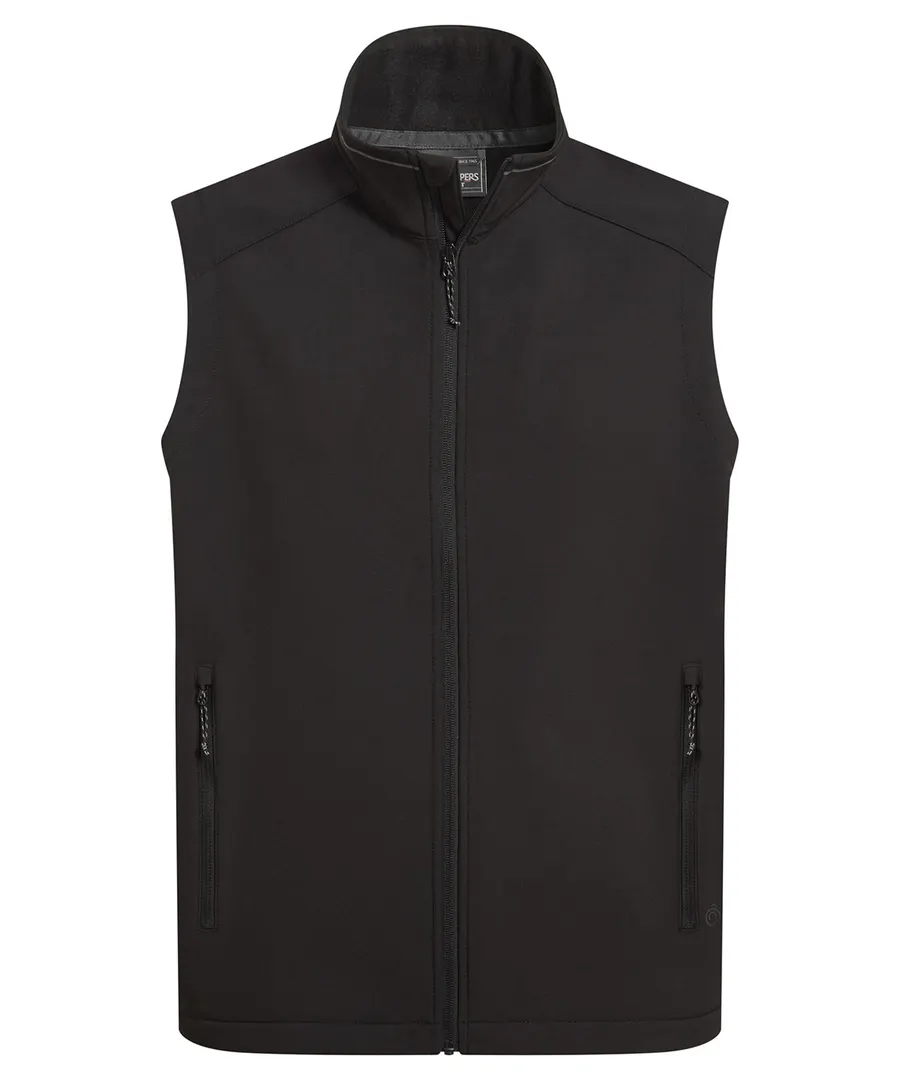 Expert Basecamp II softshell bodywarmer – Black
