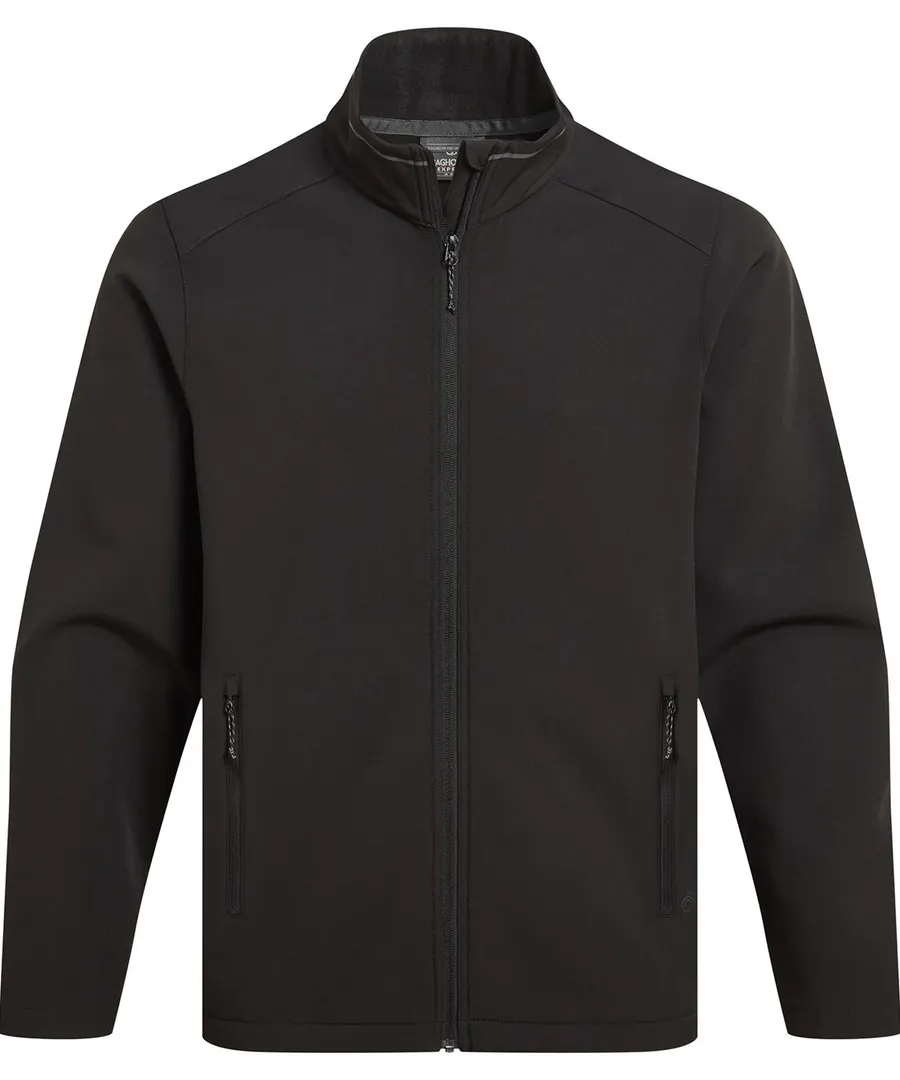 Expert Basecamp II softshell jacket – Black
