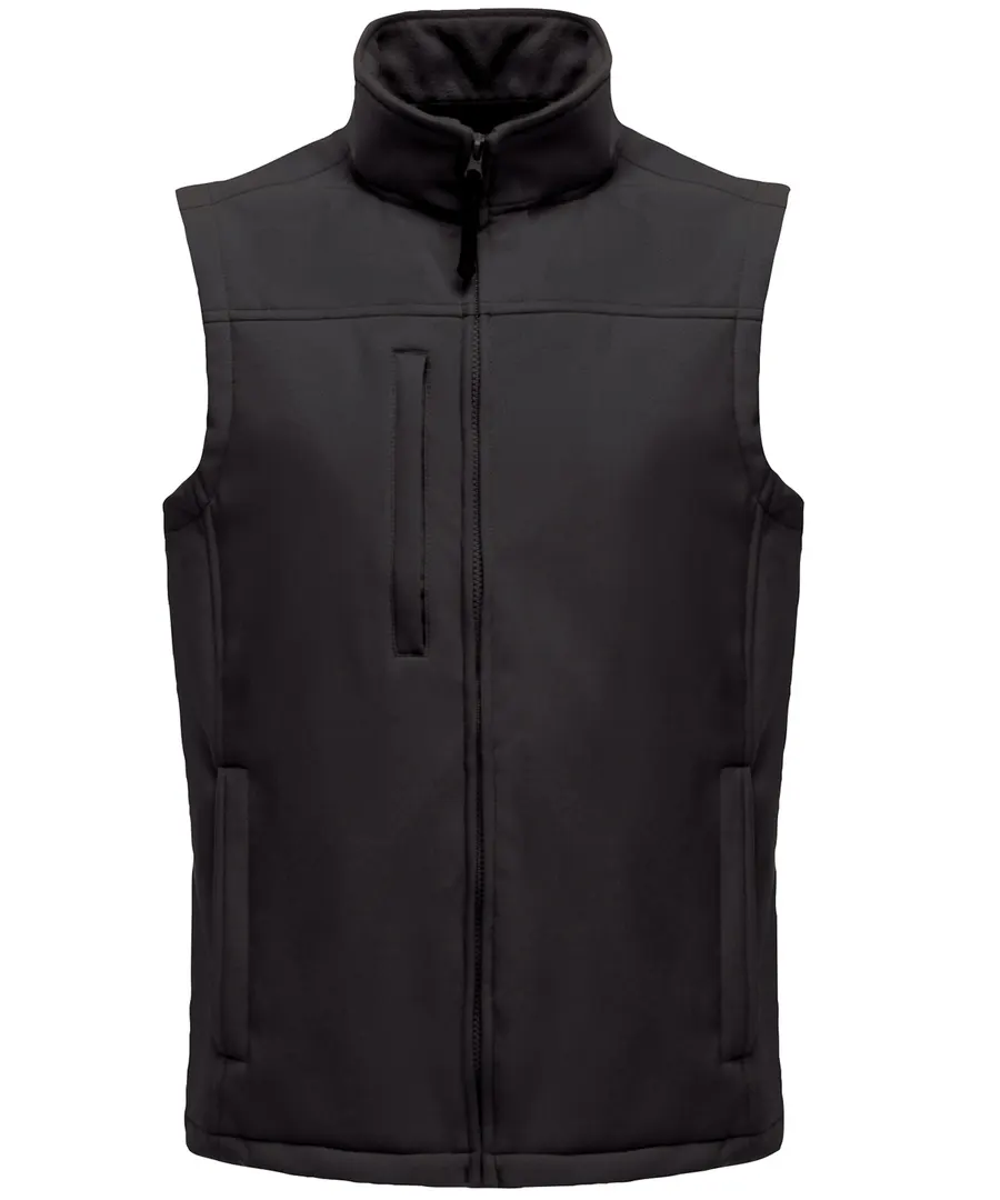 Flux softshell bodywarmer – All Black