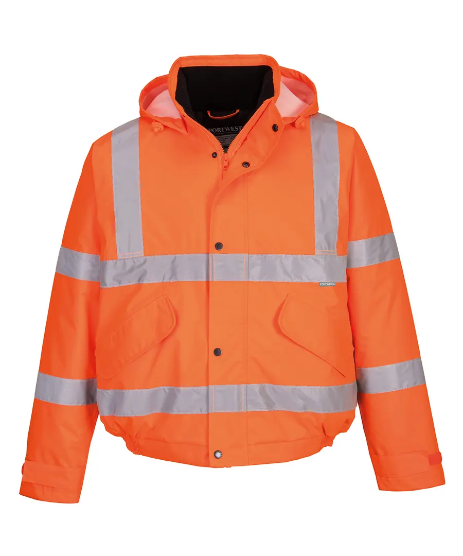 Hi-vis bomber jacket (S463/S226) – Orange