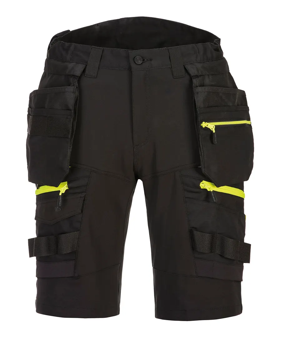 DX4 Detachable holster pocket shorts (DX444) – Black